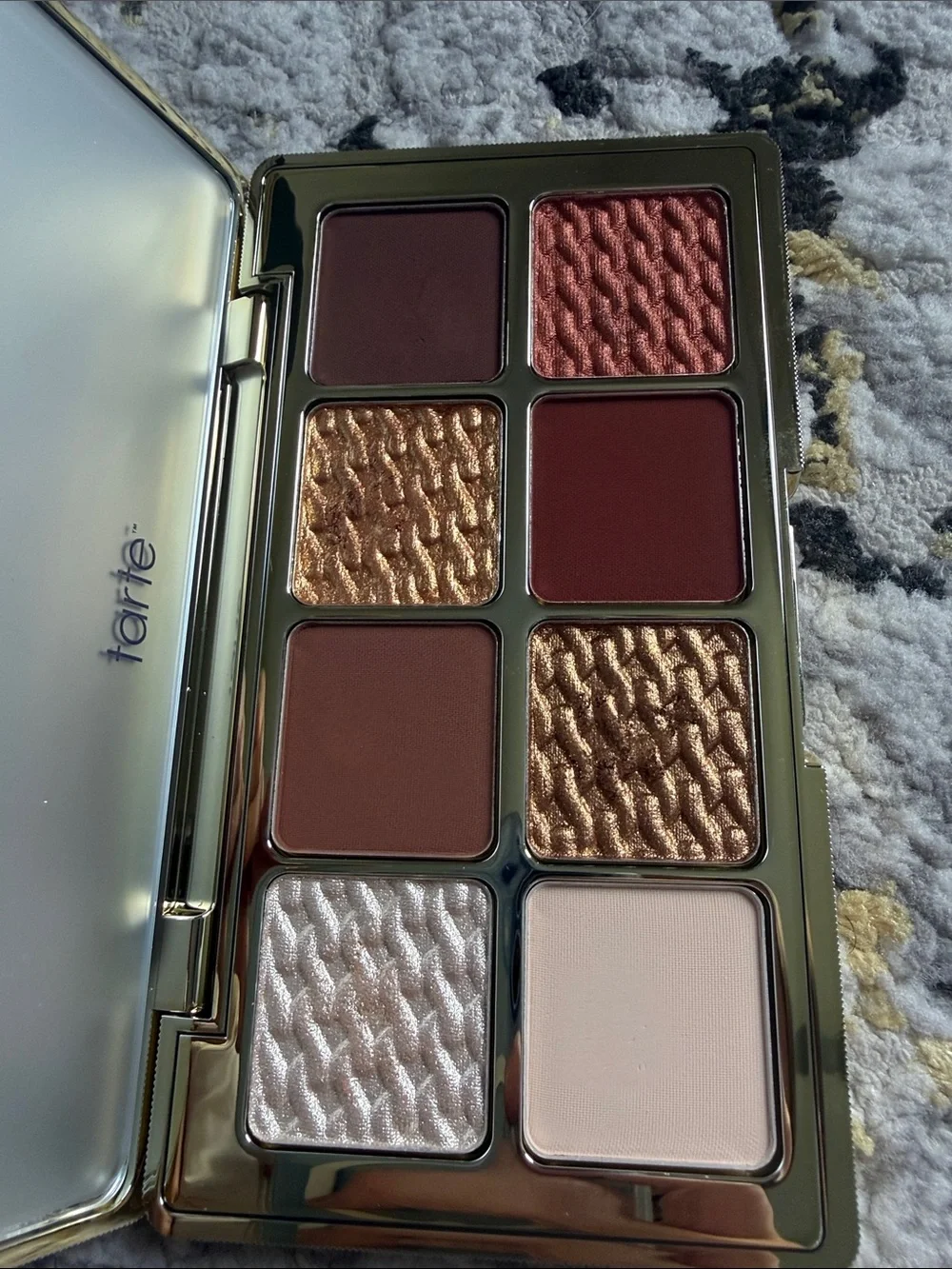 ❤️$10 Tarte Gilded 8 Pan Eyeshadow Palette .038oz x 8